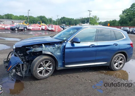 2021 BMW X3 xDrive30I from USA, damaged, VIN 5UXTY5C06M9D87736